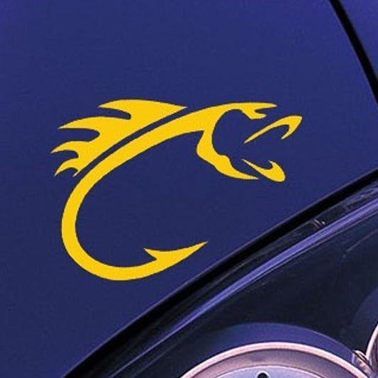 New Hot 13 cm*12.5 cm Automobile Motorcycle Vinyl Decal Car Stickers Glass Window Stickers Jdm Animal 13*12.5Ccm Fishing Hooks