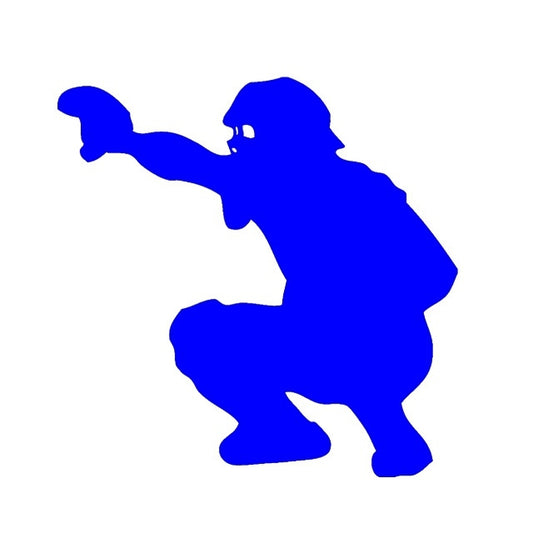 Hot 13*13 cm Home Decorations Vinyl Decal Car Stickers Window Sticker Waterproof Sticker JDM Baseball Catcher
