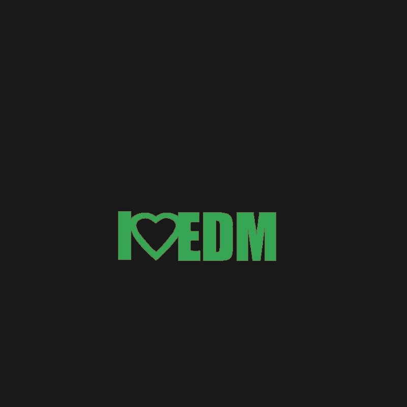 2017 NEW 6.5 inch x 2 inch Home Decorations Vinyl Decal Car Stickers Window Sticker Waterproof Sticker Jdm I love Edm