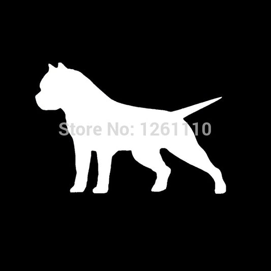 High-quality 13 cm x 9 cm American Bully Graphic Vinyl Decal Car Sticker Windshield Window Glass Bumper Funny JDM Truck Auto Door SUV Art Wall Laptop Kayak Waterproof Protector Refit