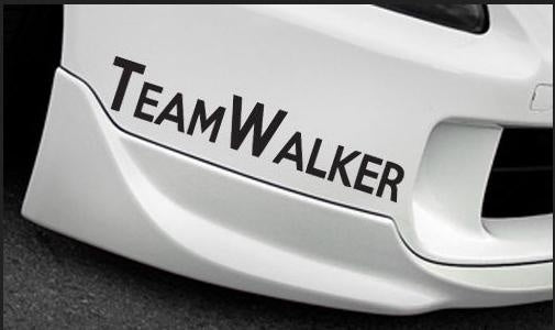 Hot Team Walker Euro JDM drift racing Sticker