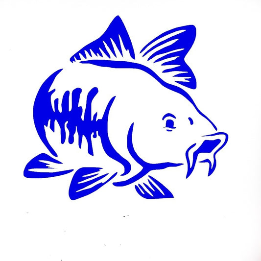 Hot 15 cm x 15 cm Home Decorations Vinyl Decal Car Stickers Window Sticker Waterproof Sticker JDM Carp Fishing