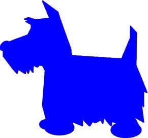 2017 NEW 10 cm x 9 cm Scottish Terrier Dog Scottie Animal Novelty Car Stickers Window Vinyl Decal Truck Auto Suv Door Bumper Waterproof  Art Sticker Wall Jdm Laptop Kayak