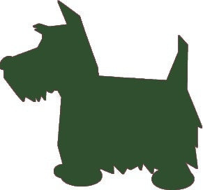 2017 NEW 10 cm x 9 cm Scottish Terrier Dog Scottie Animal Novelty Car Stickers Window Vinyl Decal Truck Auto Suv Door Bumper Waterproof  Art Sticker Wall Jdm Laptop Kayak