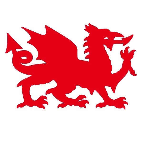 New Hot 8.5 cm x 13 cm Home Decorations Vinyl Decal Car Stickers Window Sticker Waterproof Sticker Jdm "Welsh Dragon" Wales