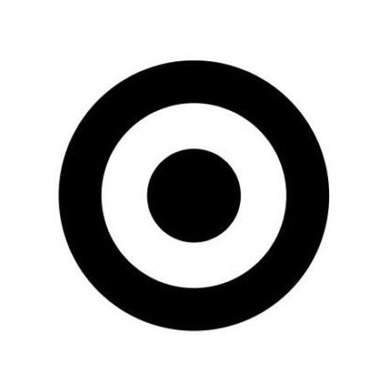 15*15CM BULLSEYE Car Sticker Decals Fun Motorcycle Decals Personalized Car Accessories