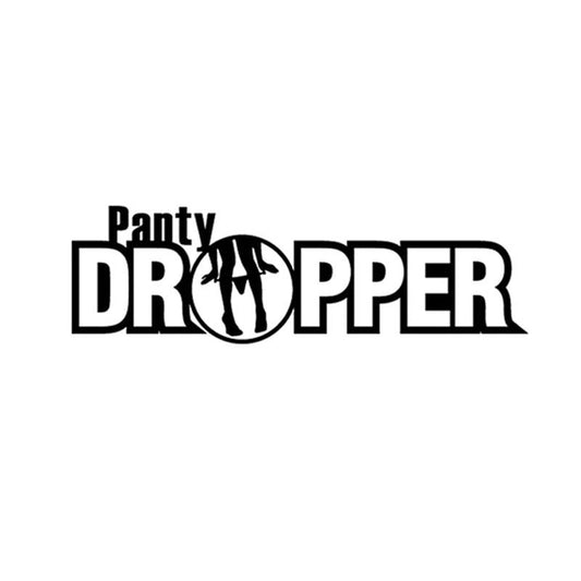 2018 NEW 20.5*6CM PANTY DROPPER  Body Fun Word Motorcycle Car Sticker Decal Car Styling