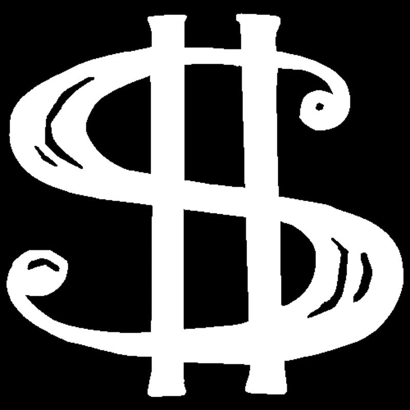 New Hot 13.8cm*13.3cm Money Vinyl Car Sticker Car Accessories Decor Decal