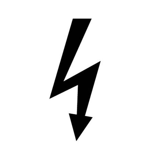 New Hot 7*16CM ELECTRIC Car Sticker Decal Logo  Warning Motorcycle Body Decoration Stickers