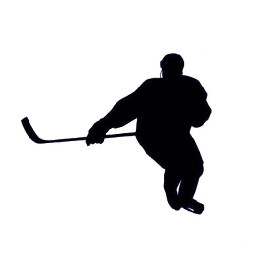 11.5cm*9.5cm Creative  Ice Hockey Sports Car Stickers Vinyl Accessories