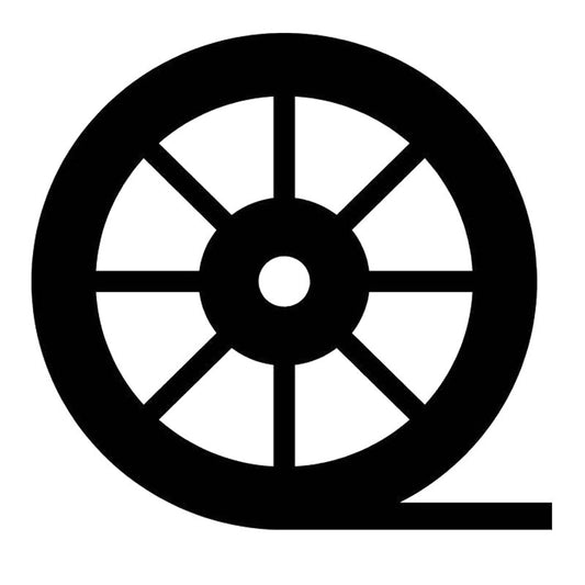 14.9cm*14.2cm Movie Film Reel Old Car-Styling Motorcycle Car Sticker