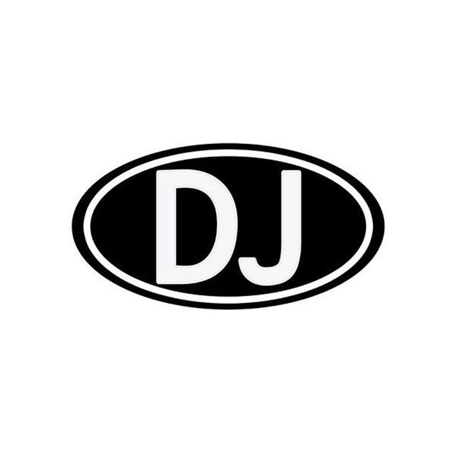 High-quality 1PCS 10.56*20CM Personality Letters DJ Music Vinyl PVC Waterproof  Car Window Decal Sticker