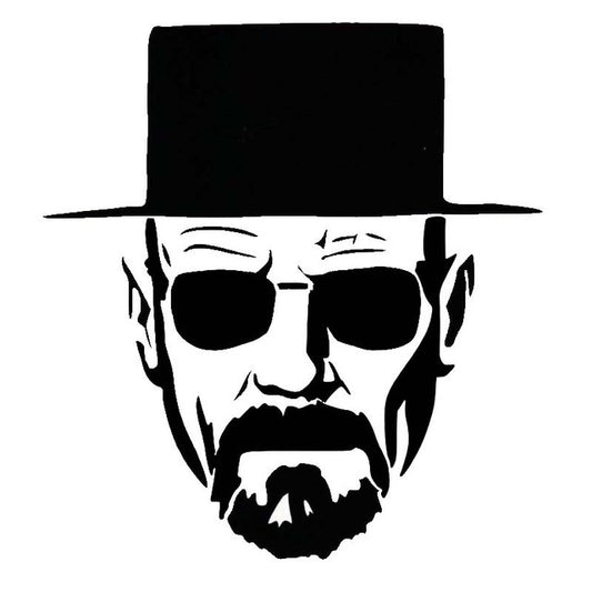 2018 NEW 1PCS 15*15CM Cool Old Men with Sunglass Hat Vinyl PVC Waterproof Car Sticker Decal Car Truck Auto Vehicle Accessories Decoration