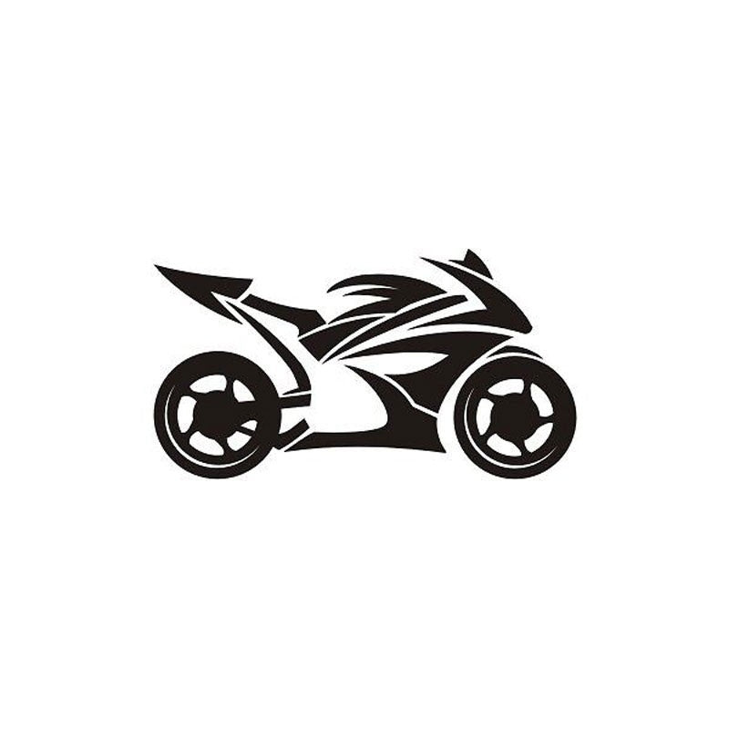 Fashion 1PC High Quality 14*7.5cm Personality Motorcycle  Creative Sports Car Stickers