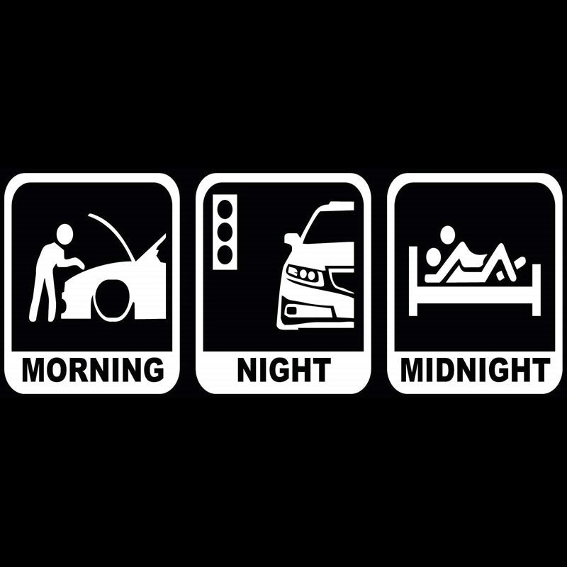 High-quality 1PCS 7.8*20CM Build Race Love Car Decal Funny Vinyl Car Sticker JDM Motorcyle Car Styling Accessories