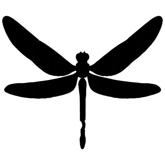 New Hot 16.9*14CM Dragonfly Car Styling Personalized Decorative Stickers Motorcycle Car Accessories Cartoon Decals