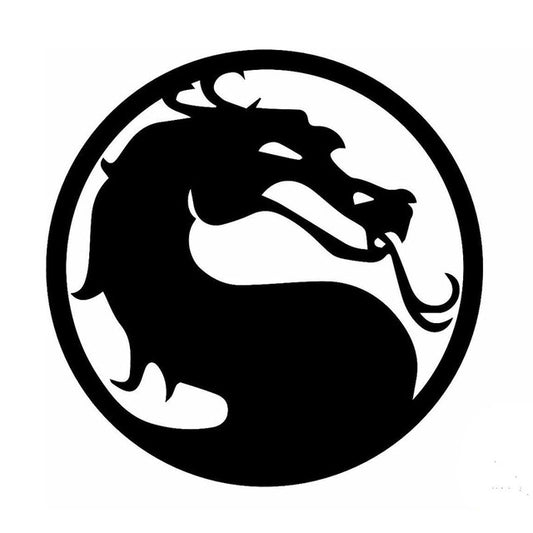 High-quality 1PCS 13*13CM Ancient Chinese Mythology Dragon Car Sticker for Bumper Motorcycles Door Waterproof Vinyl Decal