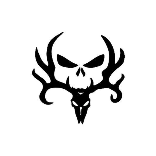 Hot 1PCS 12.7*12.6CM Deer Hunt Car Styling Vinyl Decal Hunting Cool Symbol Window Car Sticker Decal
