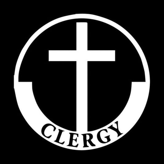 High-quality 15CM*15CM Creative Personality Clergy Christian Jesus  Window Stickers