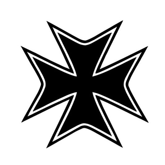 Hot 12.5*12.5CM CROSS Decoration Car Stickers Decals Motorcycle Car Styling