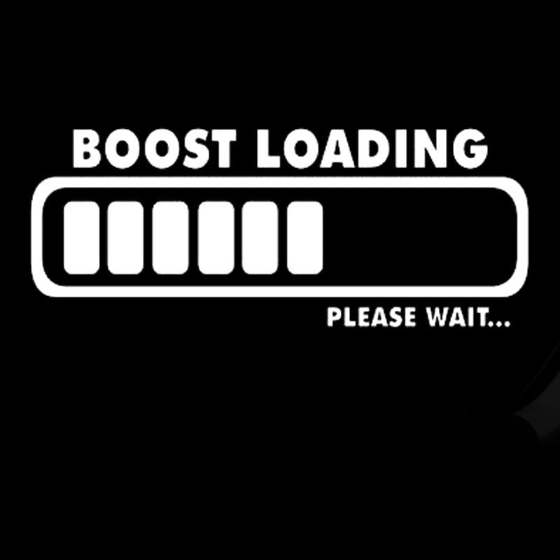 High-quality 12.7CM*5.3CM Boost L Euro Coading JDM Sticker Funny Driftivic Vinyl Decal Sticker Decals and Accessories