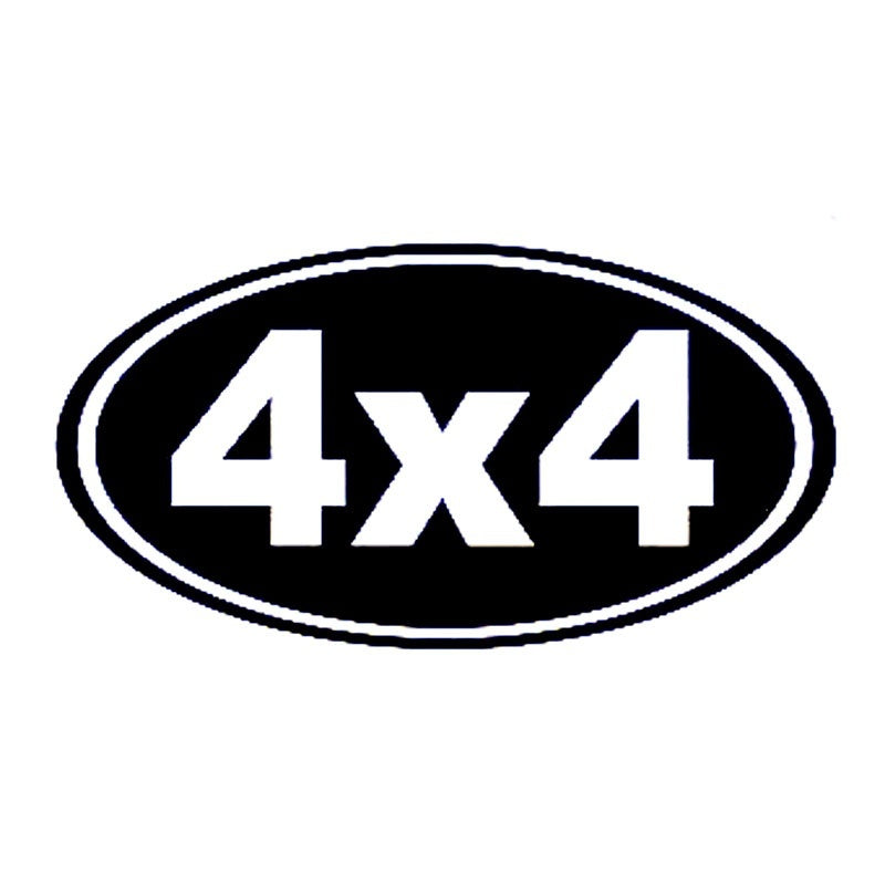 Fashion 14.4cm*7.5cm 4x4 Off Road Vinyl Decal Motorcycle Car Sticker  Car-styling
