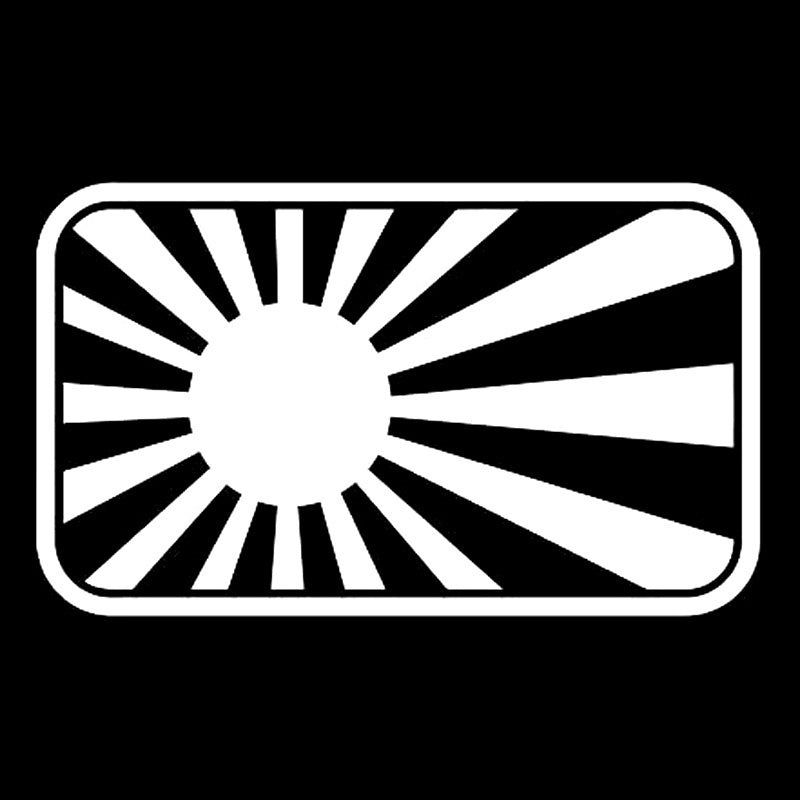 Fashion 15.2*9CM Personalized Car Sticker JDM Japanese Flag Covering The Body Fun Of Vinyl Decals