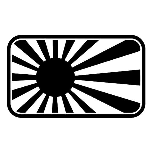 Fashion 15.2*9CM Personalized Car Sticker JDM Japanese Flag Covering The Body Fun Of Vinyl Decals