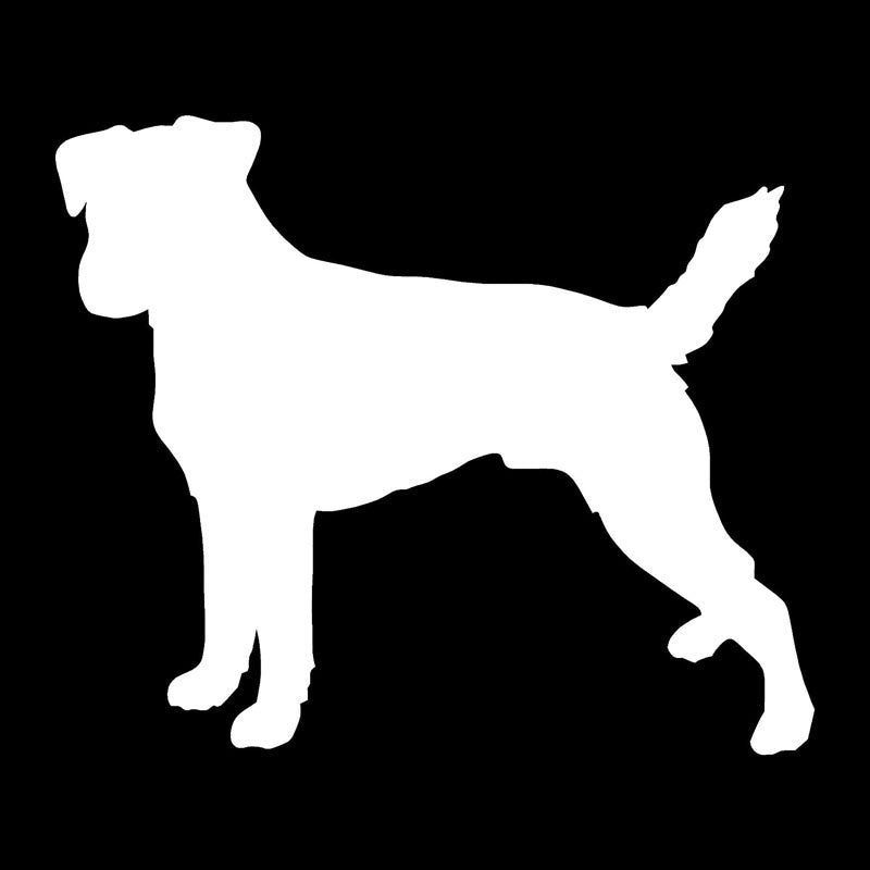 New Fashion 14.1*10.3CM Parson Russell Terrier Dog Vinyl Decal Creative Car Stickers Car Styling Bumper Decoration