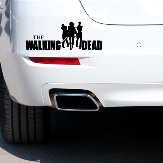 New Brand 1PCS 9.1*20CM THE Walking Funny Stylish Cute Vinyl Car Sticker Decal