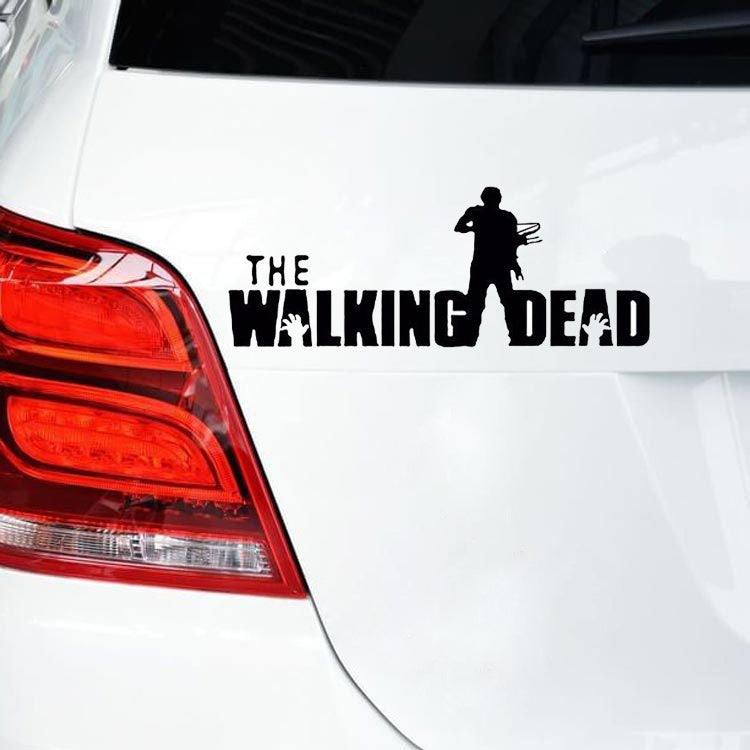 New Brand 1PCS 9.1*20CM THE Walking Funny Stylish Cute Vinyl Car Sticker Decal