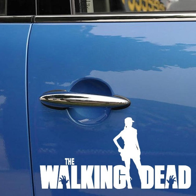 New Brand 1PCS 9.1*20CM THE Walking Funny Stylish Cute Vinyl Car Sticker Decal