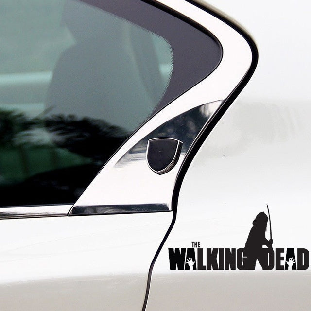 New Brand 1PCS 9.1*20CM THE Walking Funny Stylish Cute Vinyl Car Sticker Decal