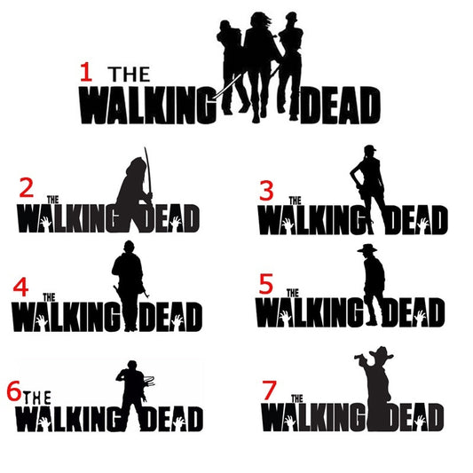 New Brand 1PCS 9.1*20CM THE Walking Funny Stylish Cute Vinyl Car Sticker Decal