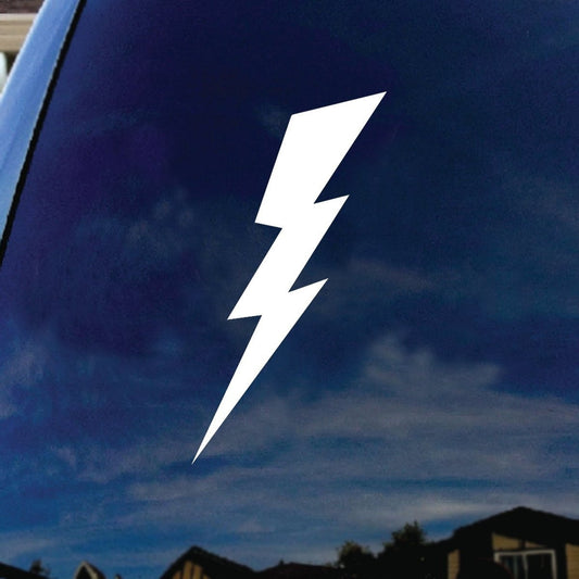 Lightning Bolt Car Window Vinyl Decal Sticker 8inch Tall