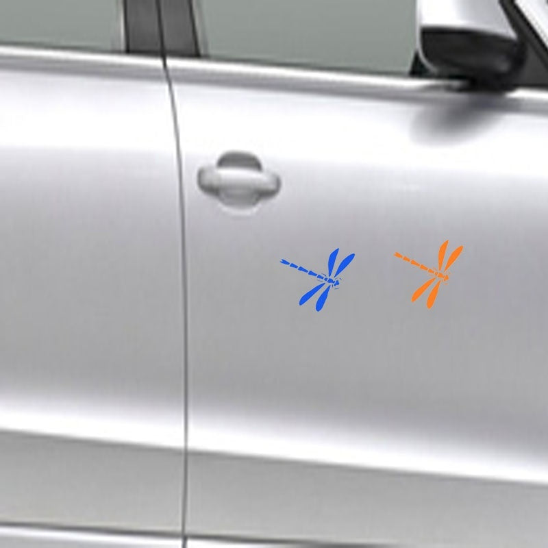 New Hot Exquisite Insect Dragonfly Art Silhouette Car Stickers for Wall SUV Window Bumper Motorcycles Car Styling Vinyl Decal 7 Colors