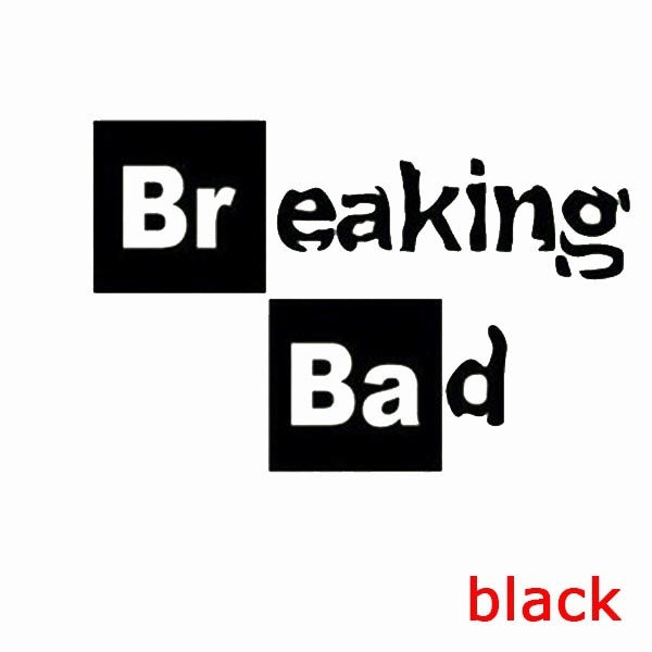 1PCS 12.3*20CM Classic American TV Series Breaking Bad Walt White Vinyl Sticker Car Window Decal