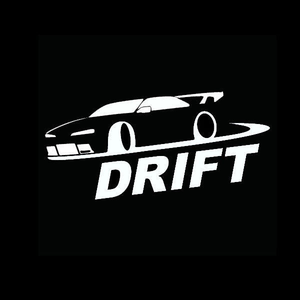 New Fashion 1PCS 7*16CM Car Sticker JDM Drift Vinyl Car Waterproof Stickers Outdoor Decal