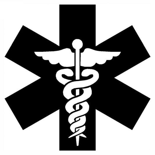 2018 NEW 9.5*9.5CM Medical Symbol Car Sticker Decals Motorcycle Decals Waterproof Car Styling Car Accessories