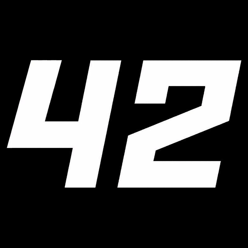 High-quality 15*8.1CM Race Number 47 Racing Car Motocross  Car Body Car Styling Stickers Black/Silver/red/white  C9-0245