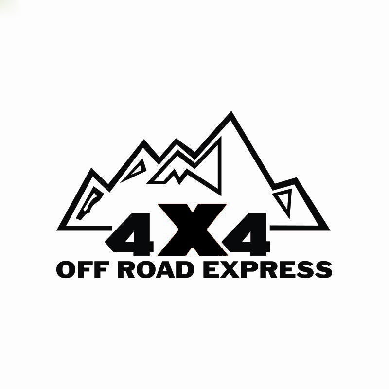 New Brand 1PCS 24*40CM 4x4 OFF ROAD EXPRESS Style Car Sticker Car Tail Window Decor Stickers and Decals