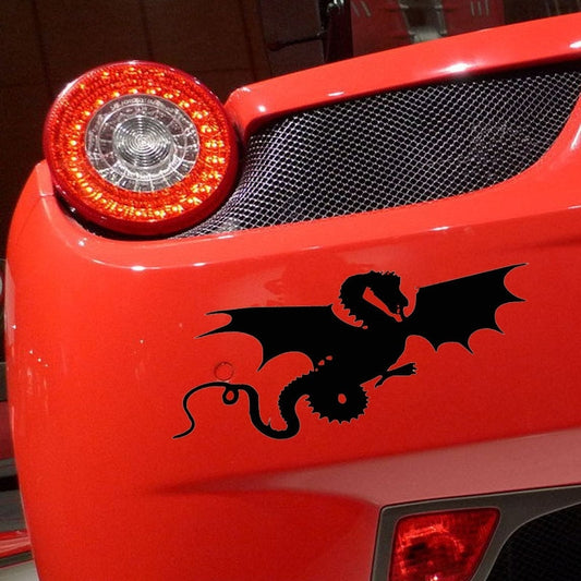 New Hot 1PCS 15.2*6.3CM Dragon Car Stickers Interesting  Car Styling Accessories Motorcycle Decals