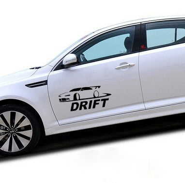 High-quality 1PCS 14*32CM Car Sticker JDM Drift Vinyl Car Waterproof Stickers Outdoor Decal