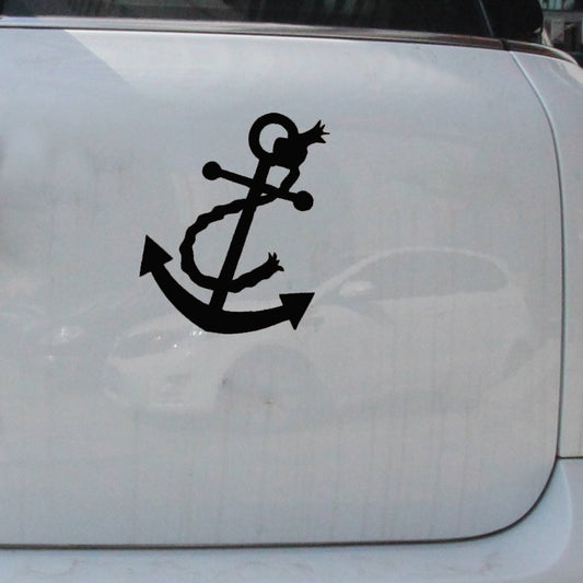 2018 NEW 1PCS 15*12cm Sailing Nautical Boat Anchor Supplies Car Stickers for SUV Motorcycles Car Decor Waterproof Vinyl Decal