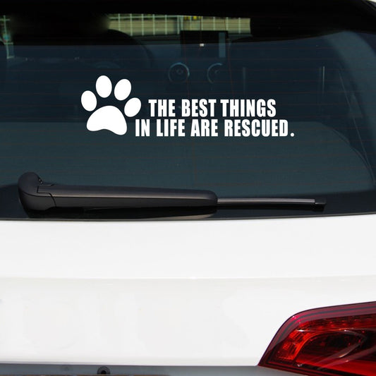 New Hot 1PCS 20*5.7cm Car Styling Stickers Dog Paw Cute Cartoon Car Stickers Vinyl Decal Personality Waterproof Accessories
