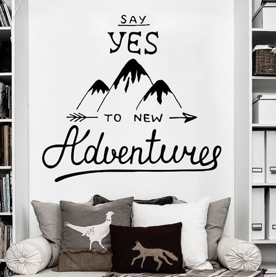 2018 NEW Explorer Travel Adventure Wall Decal Art Decor Sticker Quotes Adventure Sticker Adventure Decal Travel Gifts Travel Decor Travel Decal