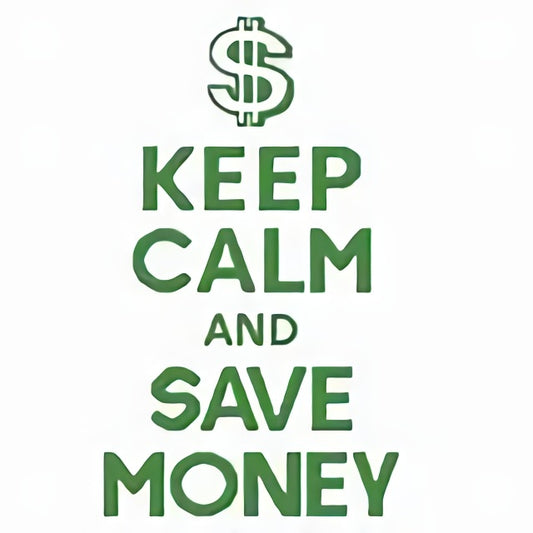 Hot Keep Calm and Save Money Yourself Funny Kcco Drift Jdm Kdm Truck Car Window Bumper Sticker Car Sticker