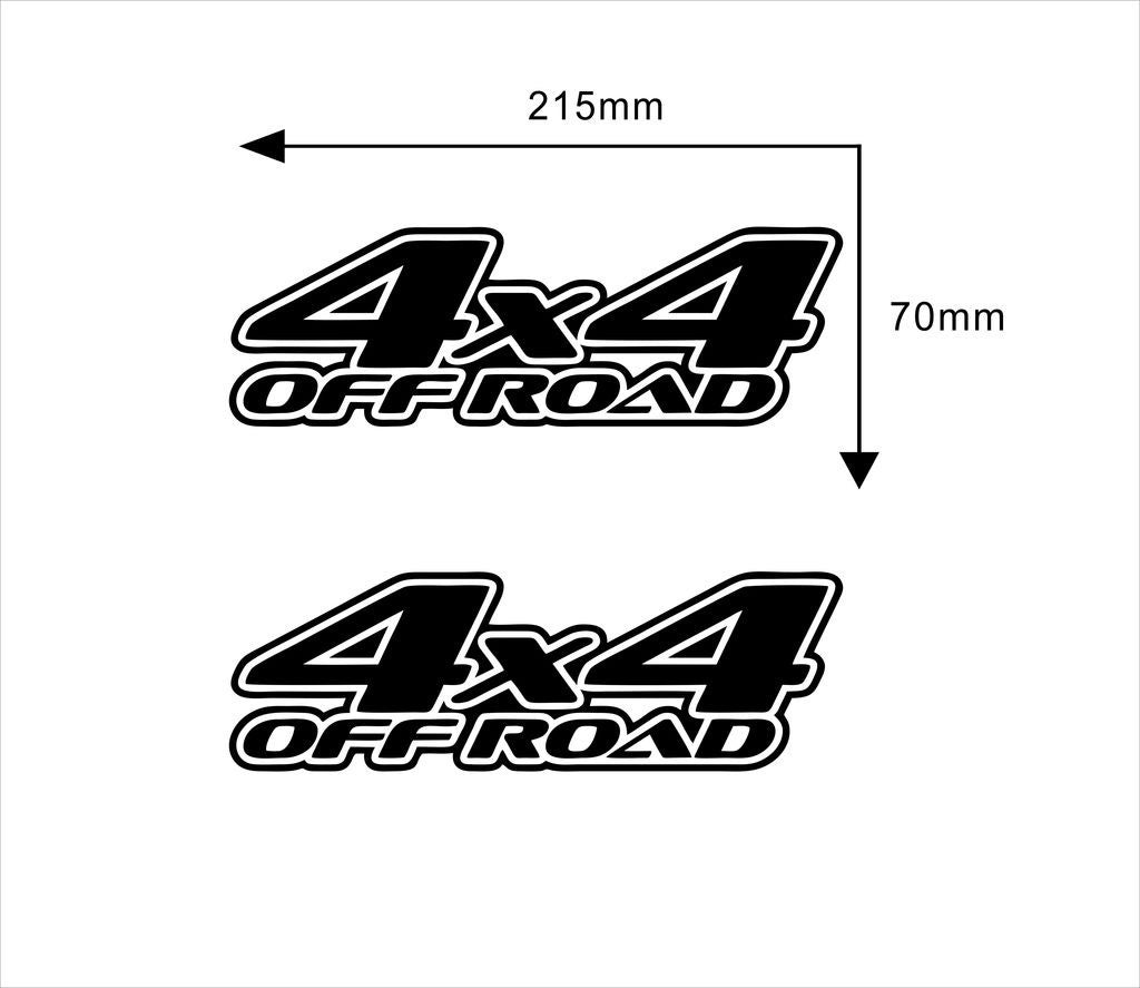 2017 NEW 4x4 Off Road Funny Words Image Vinyl Decal Notebook Car Door Window Bumper Laptop Sticker