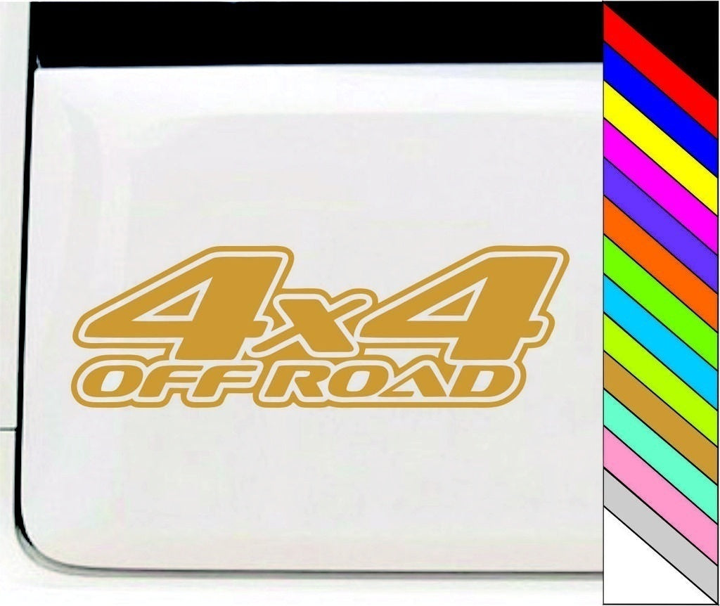 2017 NEW 4x4 Off Road Funny Words Image Vinyl Decal Notebook Car Door Window Bumper Laptop Sticker