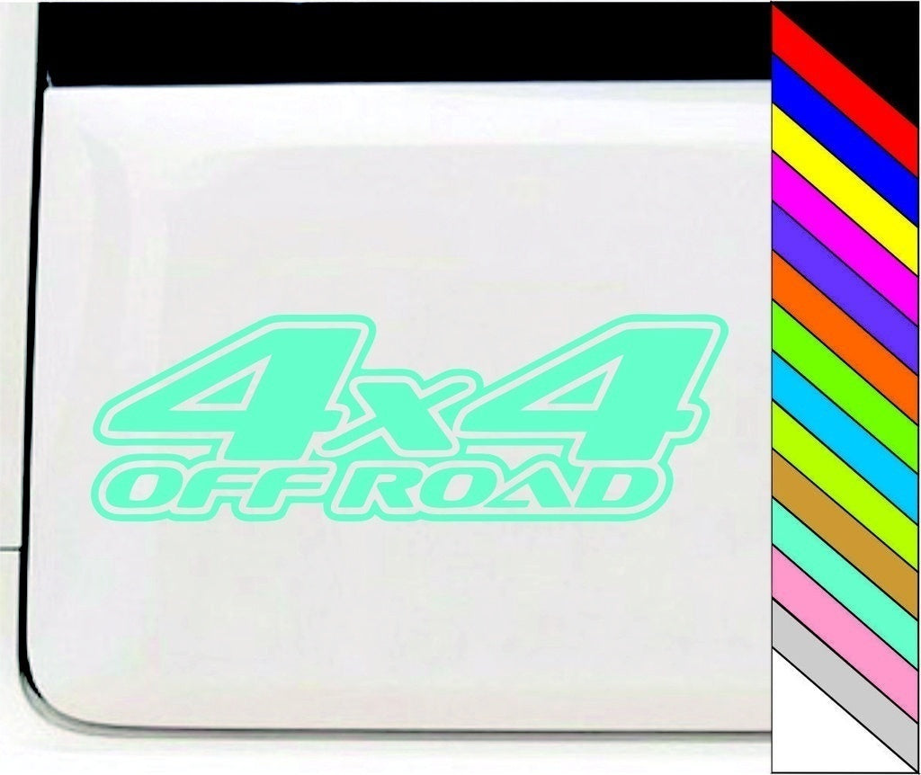 2017 NEW 4x4 Off Road Funny Words Image Vinyl Decal Notebook Car Door Window Bumper Laptop Sticker
